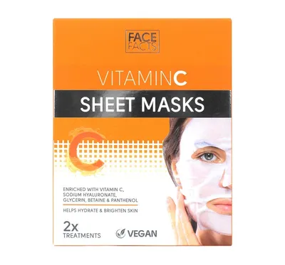 Face Facts Vitamin C, Sheet Mask (Maseczka w płachcie)