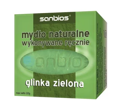 Sanbios Mydło naturalne `Glinka zielona`