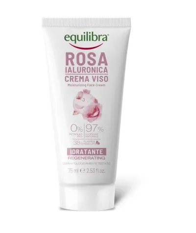 Equilibra Moisturizing Face Cream (Różany krem nawilżający do twarzy)