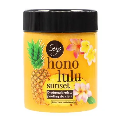 Seyo Honolulu Sunset, Drobnoziarnisty peeling do ciała