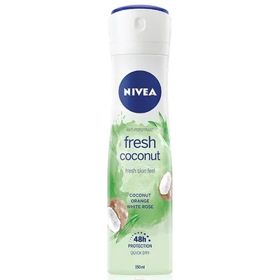 Nivea Fresh Blends, Fresh Coconut Antiperspirant (Antyprespirant w sprayu)