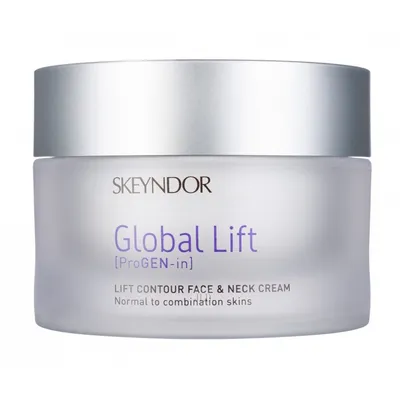 Skeyndor Global Lift Lift Contour Face & Neck Cream Normal & Combination Skin (Krem do twarzy i szyi dla skóry normalnej i mieszanej)