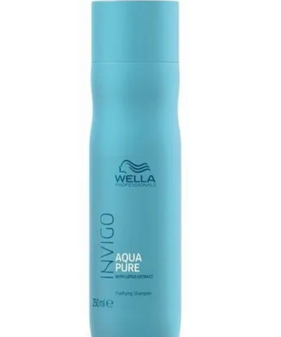 Wella Professionals Invigo, Aqua Pure, Purifying Shampoo with Lotus Extract (Oczyszczający szampon do włosów)