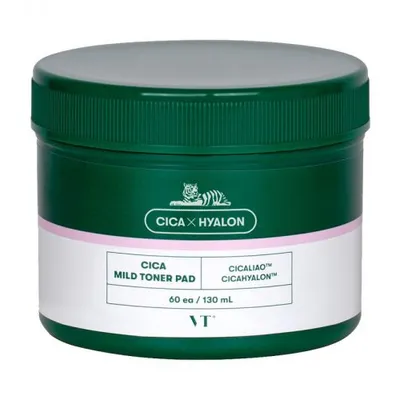 VT Cosmetics Cica Mild Toner Pad (Płatki nasączone tonikiem o działaniu lekko złuszczającym)