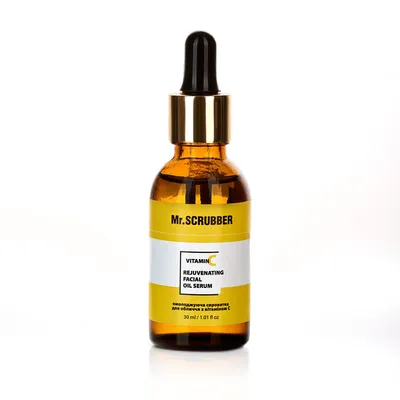 Mr. Scrubber Rejuvenating Facial Oil Serum (Odmładzające serum do twarzy z witaminą C)