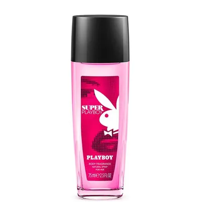 Playboy Super Playboy, Body Fragrance Natural Spray (Perfumowany dezodorant z atomizerem)