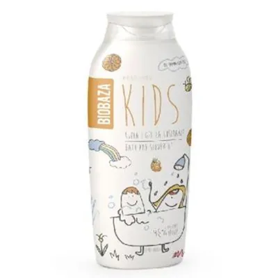 Biobaza Kids, Bath and Shower Gel Tangerine & Orange (Płyn do kąpieli z mandarynką i pomarańczą)