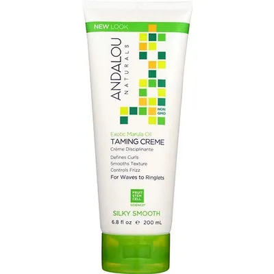 Andalou Naturals Exotic Marula Oil, Silky Smooth Taming Creme (Krem dyscyplinujący do włosów z olejem z maruli)