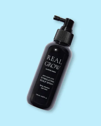 Rated Green Real Grow, Anti Hair Loss Stimulating Scalp Spray (Regenerujący spray przeciw wypadaniu włosów)