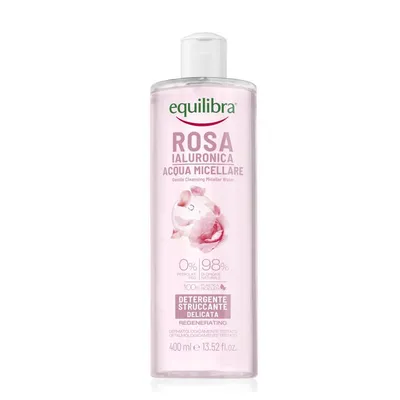 Equilibra Rosa Ialuronica, Acqua Micellare (Różana woda micelarna z kwasem hialuronowym)