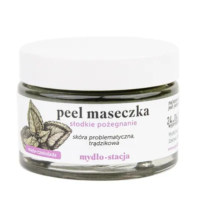 Mydło Stacja Peel-maseczka 'Słodkie pożegnanie'