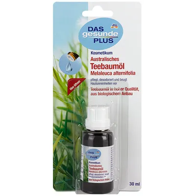 Das Gesunde Plus Australisches Teebaumol Melaleuca Alternifolia (Olejek z drzewa herbacianego)