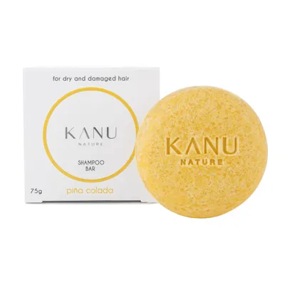 Kanu Nature Pina Colada Shampoo Bar (Szampon w kostce do włosów suchych i zniszczonych)