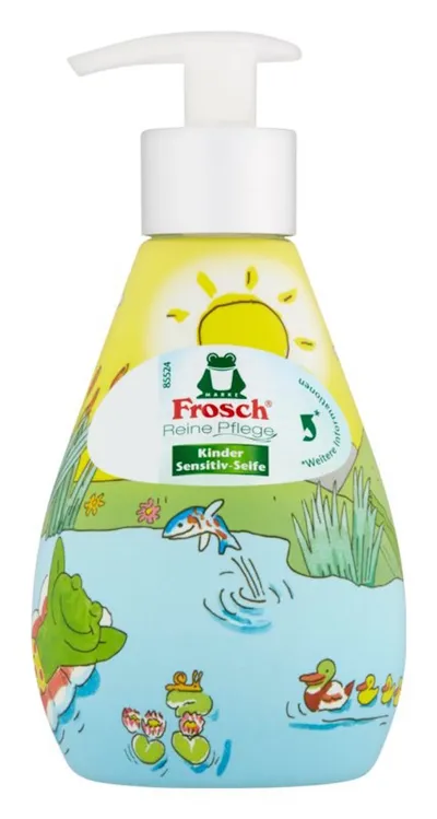 Frosch Reine Pflege Kids, Creme Sensitiv- Seife (Mydło w płynie do rąk dla dzieci)