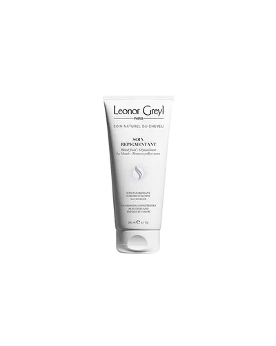 Leonor Greyl Soin Repigmentant Icy Blonde Hydrating Conditioner Beautifies and Enhances Color (Odżywka repigmentująca)