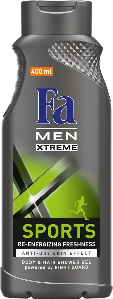 Fa Men Xtreme Sports, 2 in 1 Shower Gel (Żel pod prysznic dla mężczyzn)