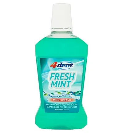 4dent Fresh Mint Mouthwash (Płyn do płukania jamy ustnej)