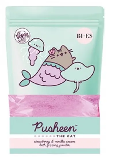 Bi-es Pusheen, Bath Fizzing Powder (Puder do kąpieli (różne rodzaje))