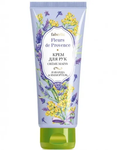 Faberlic Fleurs de Provence, Krem do rąk `Lawenda i kocanka`