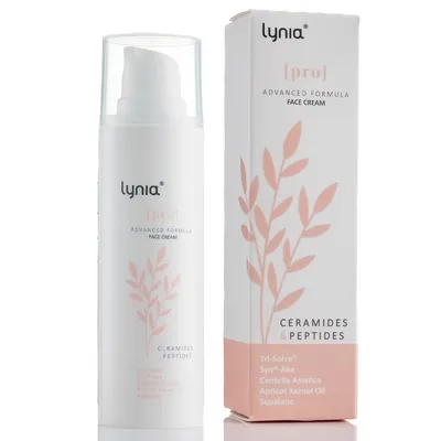 Lynia Pro Ceramides & Peptides Face Cream (Krem z ceramidami, peptydami i wąkrotą azjatycką)