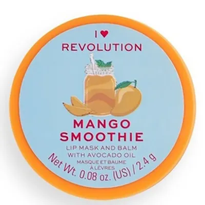 I Heart Revolution Lip Mask Mango Smoothie (Balsam i maska do ust)