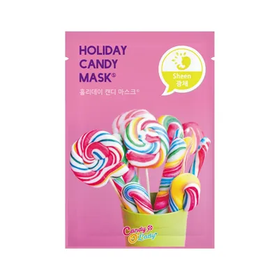 Candy O'Lady Holiday Candy Mask (Rozświetlająca maska w płachcie)