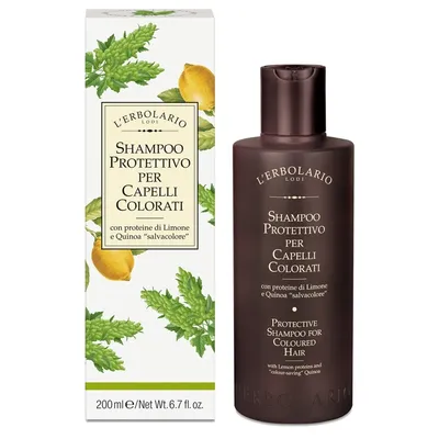 L'Erbolario Shampoo Protettivo Per Capelli Colorati (Szampon ochronny do włosów farbowanych)
