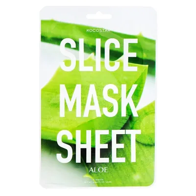 Kocostar Slice Mask Sheet Aloe (Maska w plastrach `Aloes`)