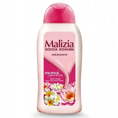 Malizia Doccia Schiuma Idrante Monoi e Fiori di Loto (Żel pod prysznic `Monoi i kwiat lotosu`)