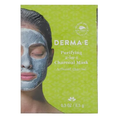 Derma E Purifying 2-in-1 Charcoal Mask (Oczyszczająca maseczka z węglem)