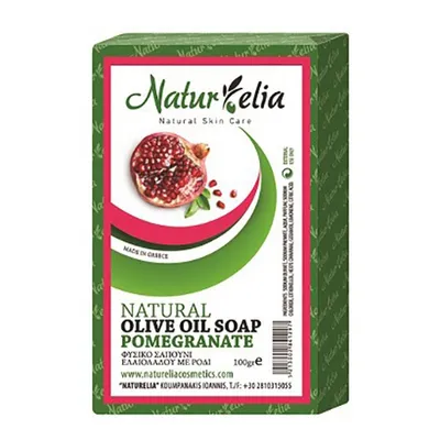 Naturelia Naturalne mydło z granatem i oliwą z oliwek