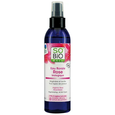 SO'BiO Etic Eau Florale Rose (Woda kwiatowa `Róża`)