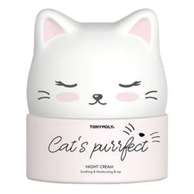 Tony Moly Cat's Purrfect, Night Cream (Krem-maska na noc)
