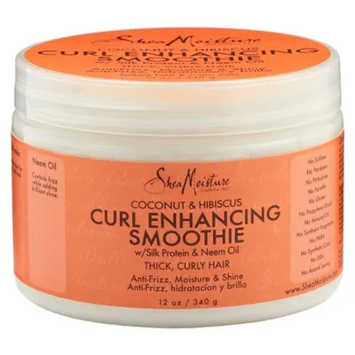 Shea Moisture Coconut and Hibiscus, Curl Enhancing Smoothie (Odżywka podkreślająca skręt włosów z hibiskusem i olejem kokosowym)