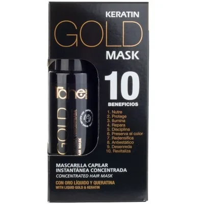 Tahe Botanic Gold Finishing Keratin Gold Mask (Maska w sprayu bez spłukiwania)