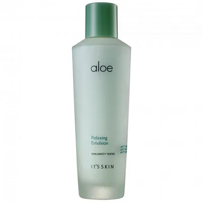 It's Skin Aloe, Relaxing Emulsion (Relaksująco-łagodząca emulsja do twarzy)