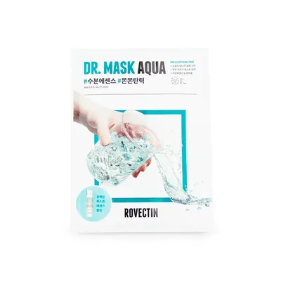 Rovectin Skin Essentials, Dr. Mask Aqua (Nawadniająca maska do twarzy w płacie)