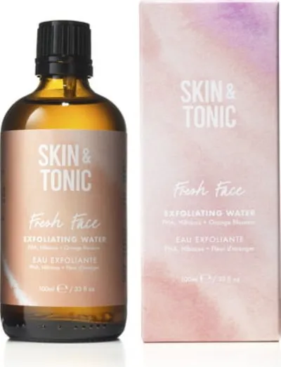 Skin&Tonic London Fresh Face Exfoliating Water (Tonik do twarzy)