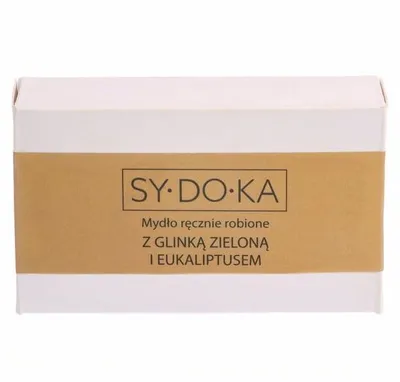 Sydoka Mydło ręcznie robione z glinką zieloną i eukaliptusem
