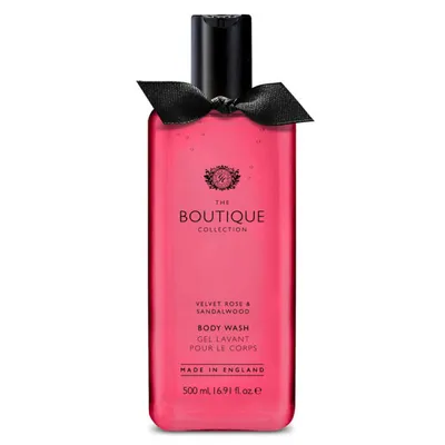 Grace Cole The Boutique Collection, Velvet Rose & Sandalwood Body Wash (Żel do mycia ciała `Róża i drzewo sandałowe`)