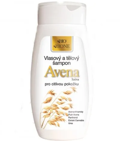 Bione Cosmetics Szampon - żel do mycia włosów i ciała z owsem