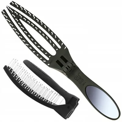 Olivia Garden On The Go Smooth & Style Fingerbrush (Szczotka do włosów podróżna)
