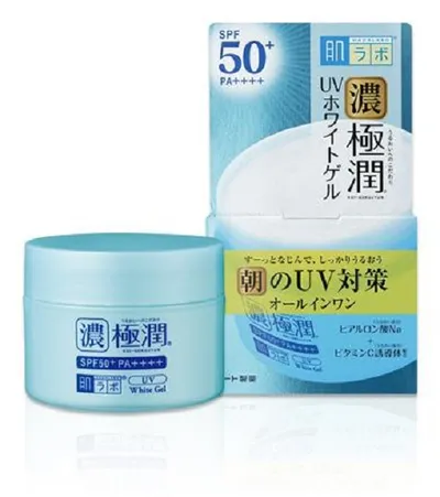 Hada Labo Tokyo Koi-Gokujyun UV White Gel SPF 50+ PA++++ (Lekki krem nawilżający z filtrem)