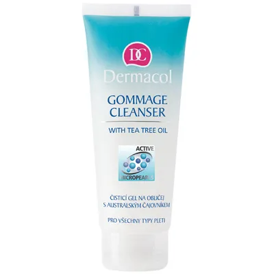 Dermacol Gommage Cleanser with Tea Tree Oil (Żel z mikrocząsteczkami do oczyszczania twarzy)
