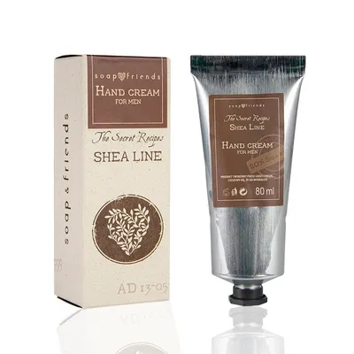 Soap & Friends Shea Line, Hand Cream for Men (Męski krem do rąk z masłem shea)