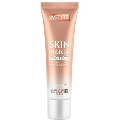 Astor Skin Match Protect, Radiant Glow, Tinted Moisturizer SPF 15 (Tonujący podkład nawilżający)
