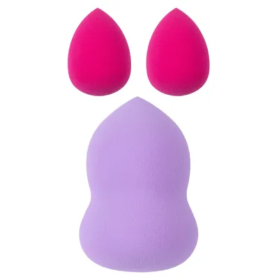 Brushworks HD Complete Blender Sponge Set (Zestaw gąbeczek do makijażu)