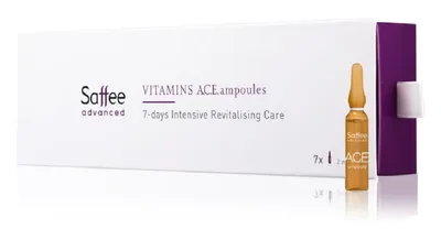 Saffee Advanced, Vitamins A.C.E. Ampoules (7-dniowa intensywna pielęgnacja z witaminami A, C i E)