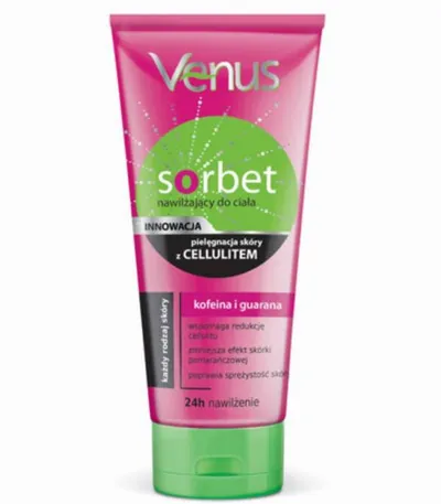 Venus Nawilżający sorbet do pielęgnacji skóry z cellulitem