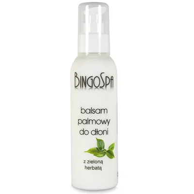 BingoSpa Balsam palmowy do dłoni z zieloną herbatą